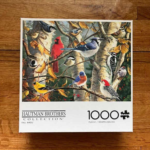 Buffalo Hautman Brothers Fall Birds 1000 piece puzzle - Picture 1 of 4